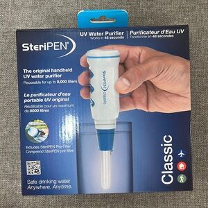 SteriPEN Classic UV Water Purifier, new in box